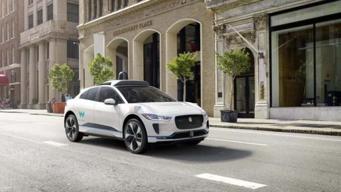 Autonomous Jaguar I-PACE