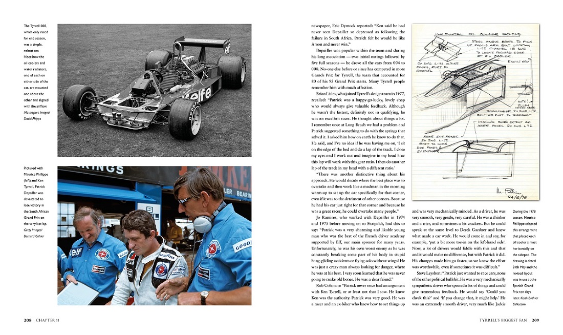 Tyrrell Book Page Spread