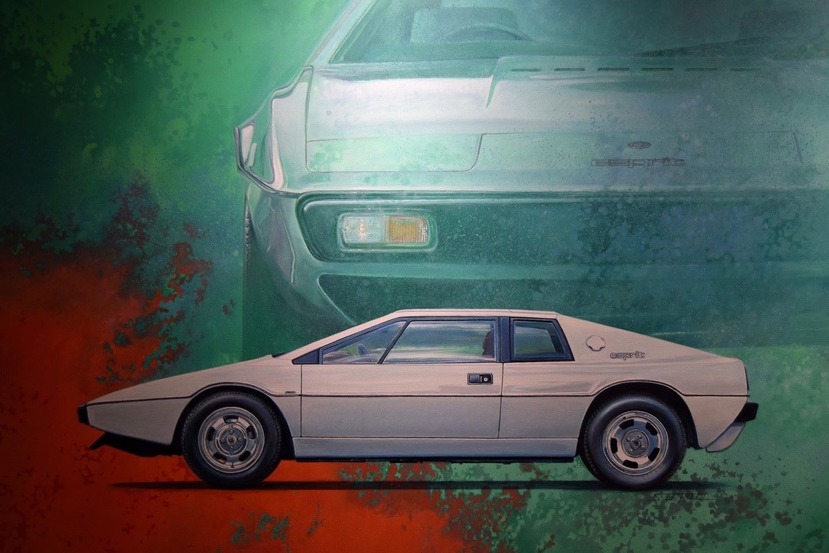 Lotus Esprit by Simon Britnell