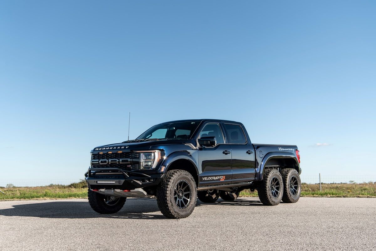 Hennessey Velociraptor 6x6 Ford Raptor R Our Man Behind The Wheel