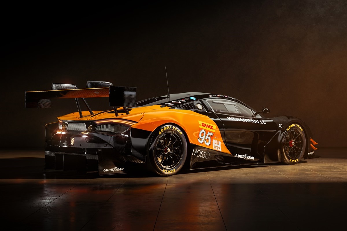 McLaren 720S GT3 EVO livery