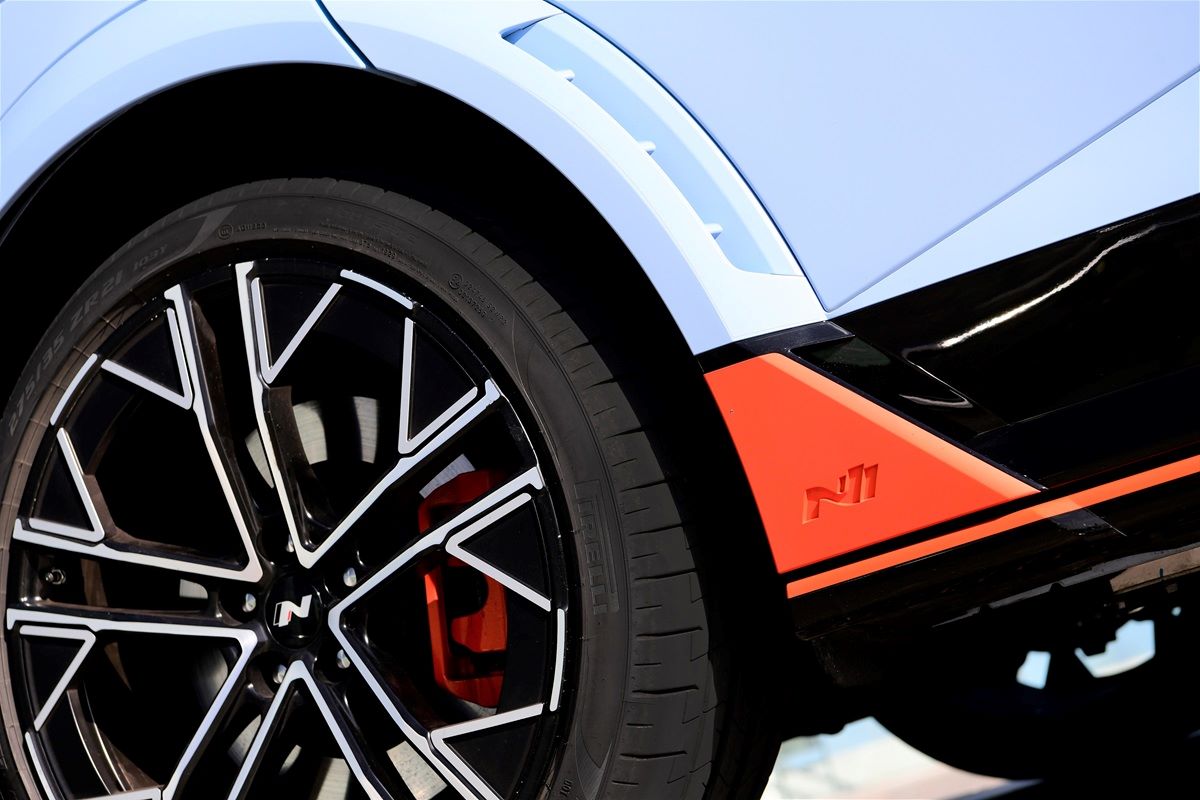 Pirelli P Zero Elect on Hyundai IONIQ 5 N