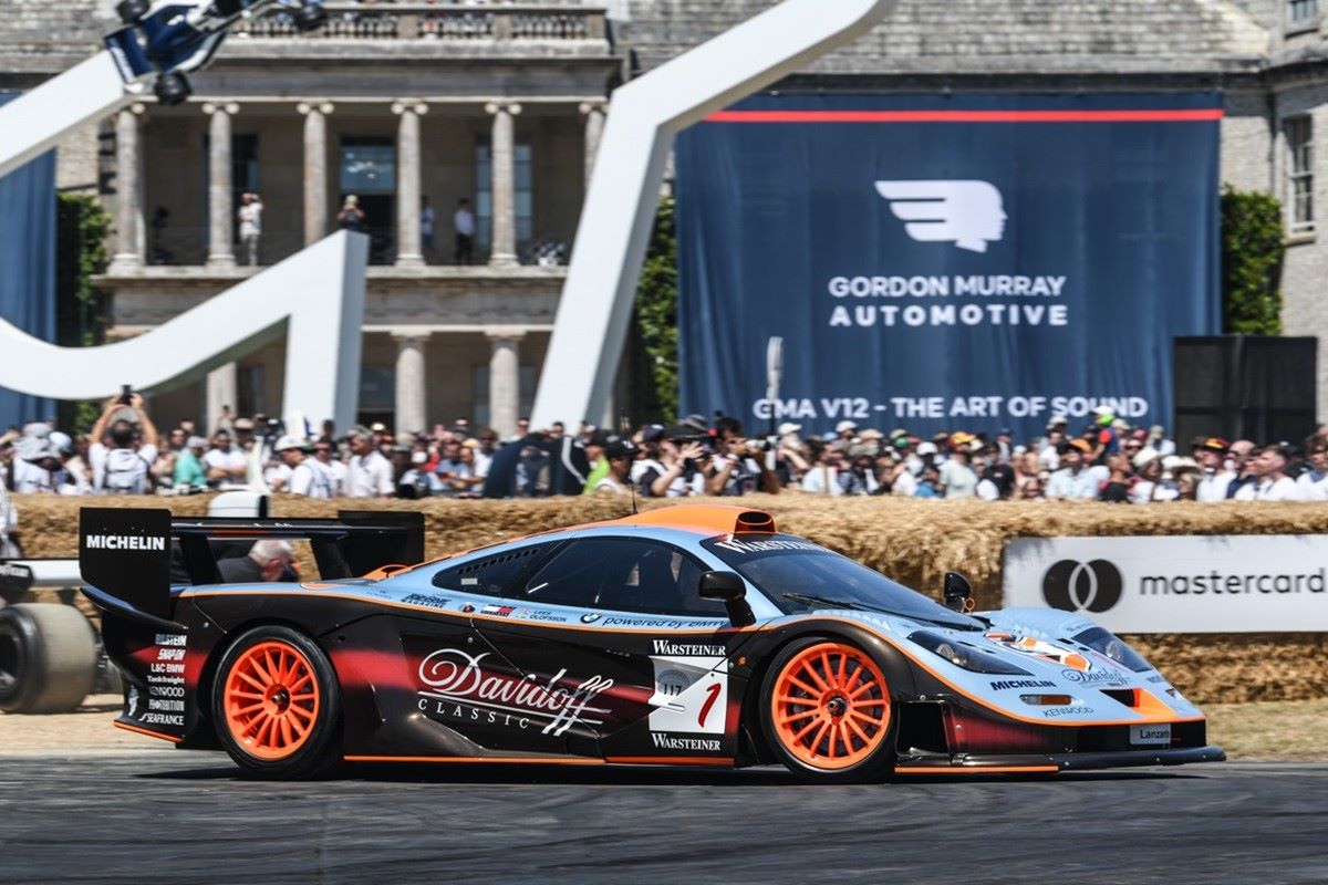Gordon Murray designed 1997 McLaren F1 GTR Longtail