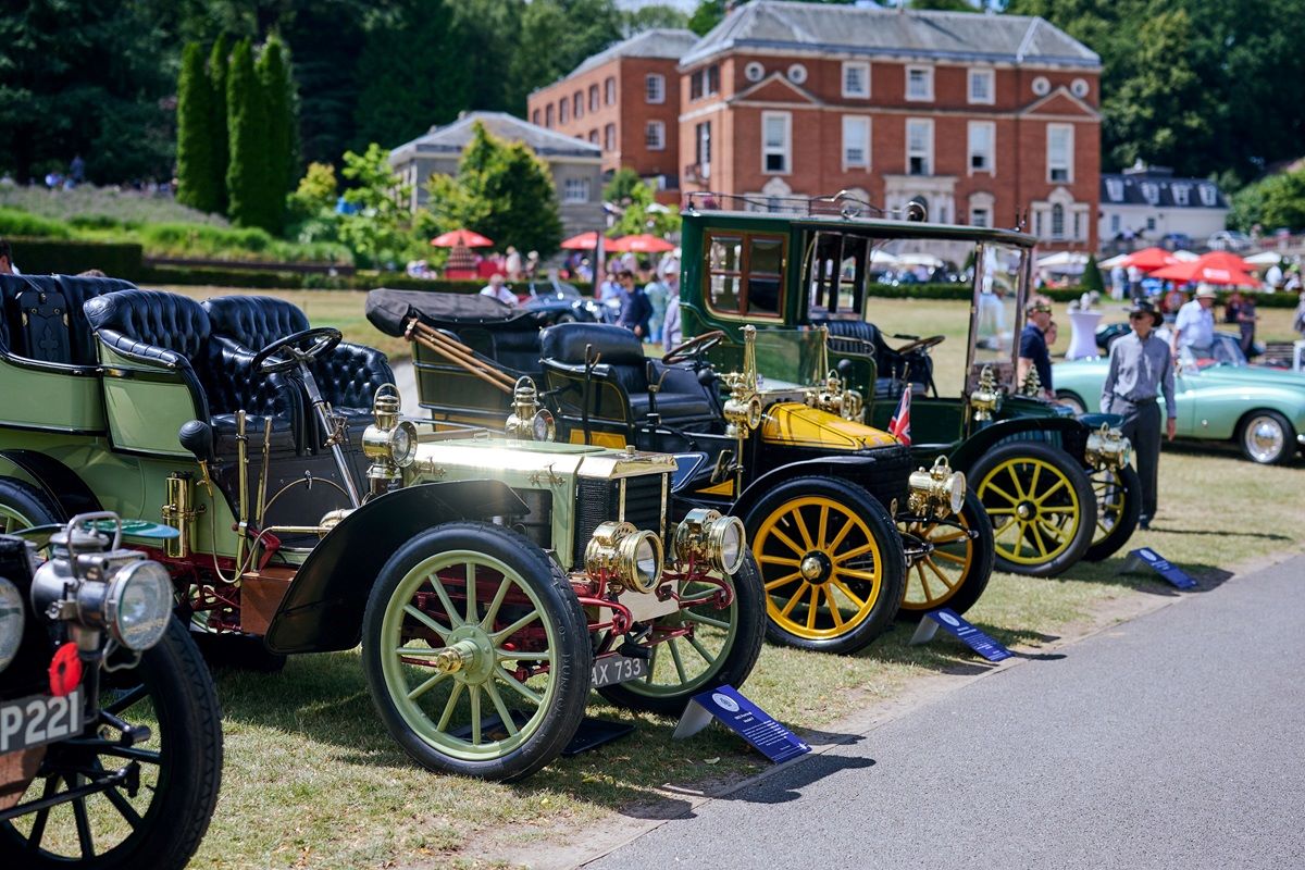 Royal Automobile Club Concours vintage cars