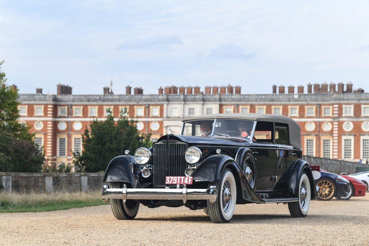 1934 Packard 1108 Twelve Convertible Sedan