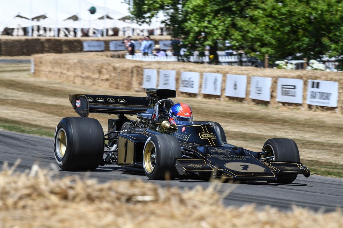 1974 Lotus Cosworth 72E at 2025 Goodwood Festival of Speed