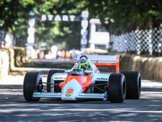 1985 McLaren MP4-2B at 2025 Festival of Speed
