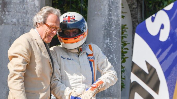 duke of richmond with derek bell Duke of Richmond with Derek Bell
