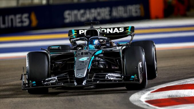 George Russell Singapore Grand Prix