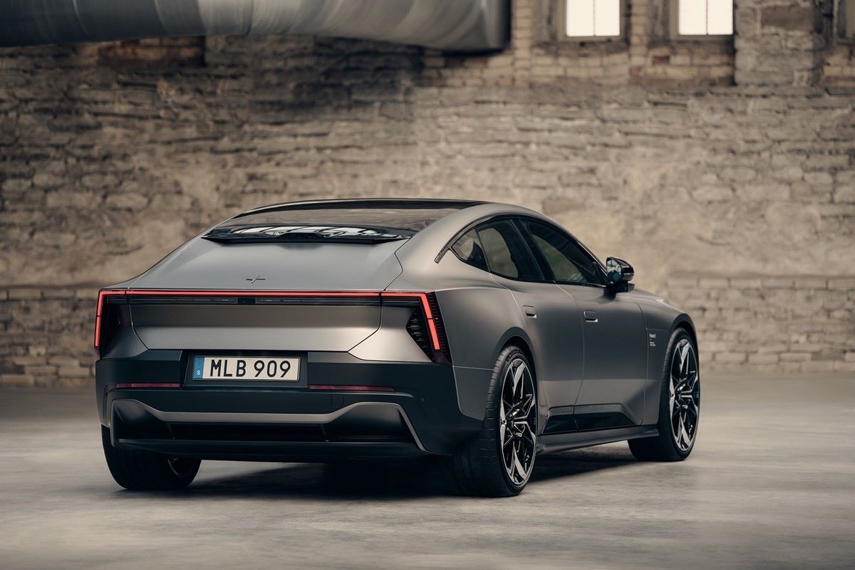 Rear of the new Polestar 5
