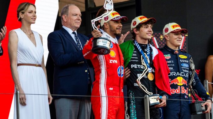 2026 Monaco GP Podium