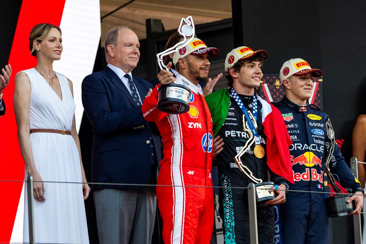 2026 Monaco GP Podium