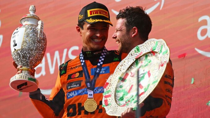 Lando Norris wins Hungarian GP