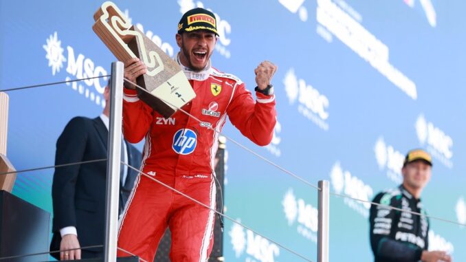 Lewis Hamilton wins in Barcelona