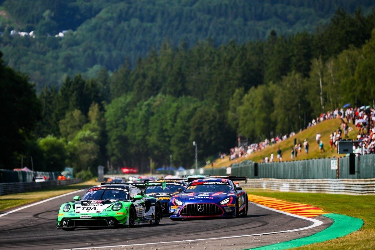 Porsche and Mercedes at 24 Hours of Spa