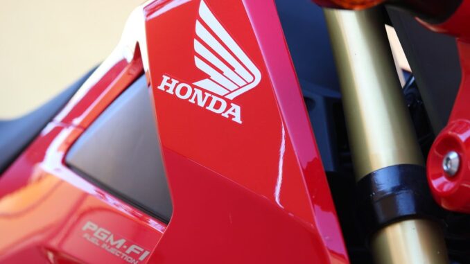 Honda motorcycle