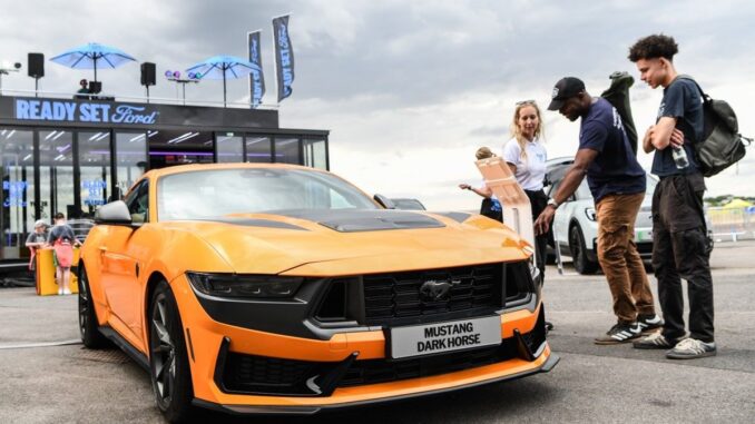 Ford Mustang at The British Motor Show