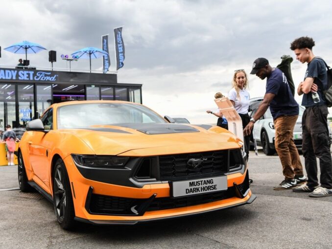 Ford Mustang at The British Motor Show