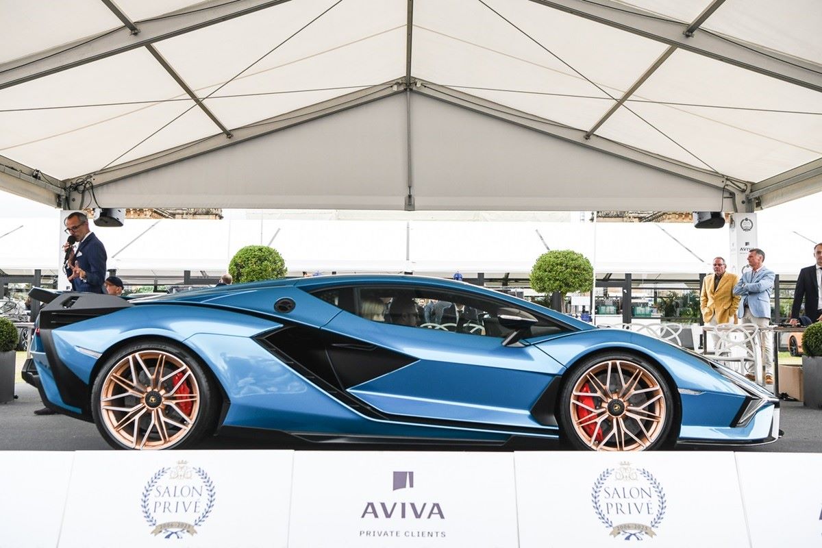 Lamborghini Sián FKP 37 Prototype 1 at Salon Privé